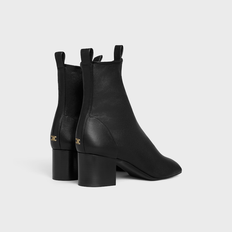 cheri - zipped boot in stretch lambskin