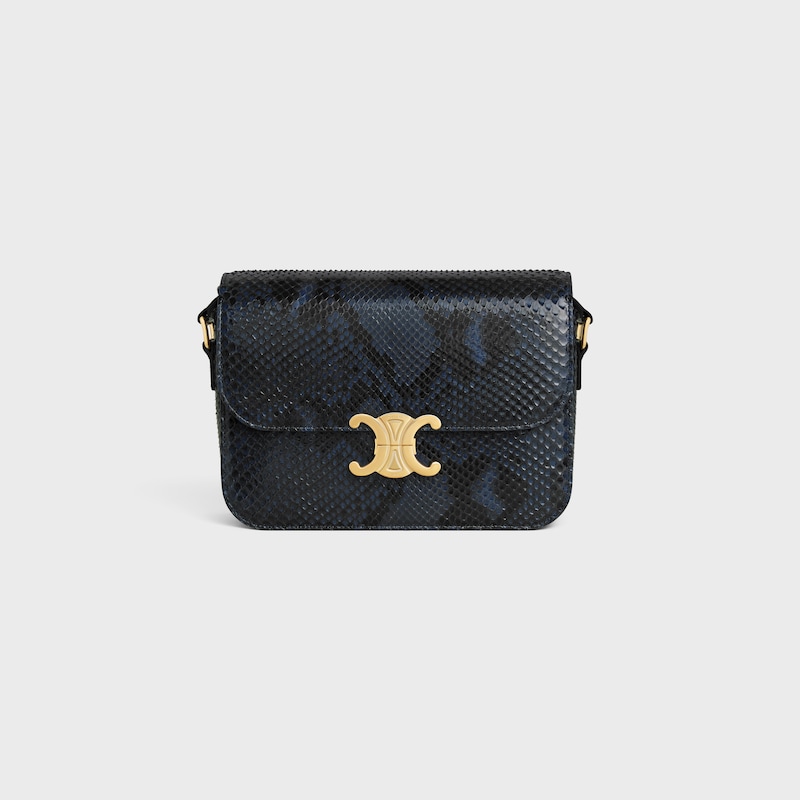 classique triomphe bag in python