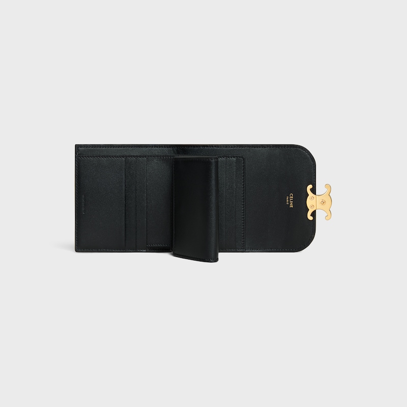 small flap wallet triomphe in python